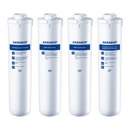 Комплект сменных модулей для Аквафор Кристалл Квадро 2H (исп.2) на год